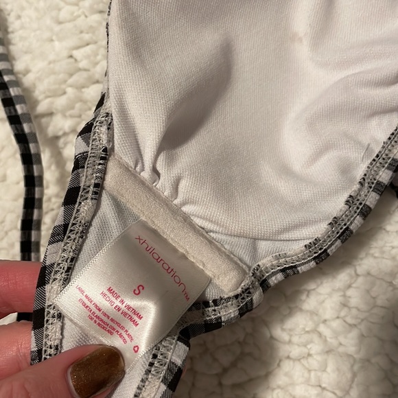Checkered target bikini top - Picture 4 of 4